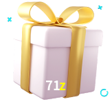 Receba seus bônus de boas-vindas no 71z